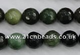 CDJ264 15.5 inches 12mm faceted round Canadian jade beads wholesale