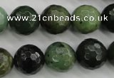 CDJ266 15.5 inches 16mm faceted round Canadian jade beads wholesale