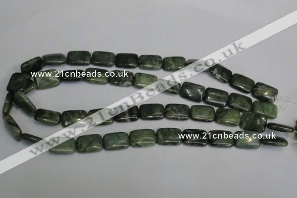 CDJ31 15.5 inches 13*18mm rectangle Canadian jade beads wholesale