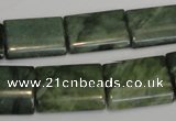 CDJ34 15.5 inches 13*18mm flat tube Canadian jade beads wholesale