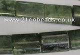 CDJ35 15.5 inches 15*20mm flat tube Canadian jade beads wholesale