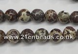 CDM04 15.5 inches 10mm round African dalmatian jasper beads