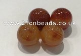 CDN1006 20mm round red agate decorations wholesale