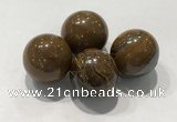 CDN1008 20mm round iron tiger decorations wholesale