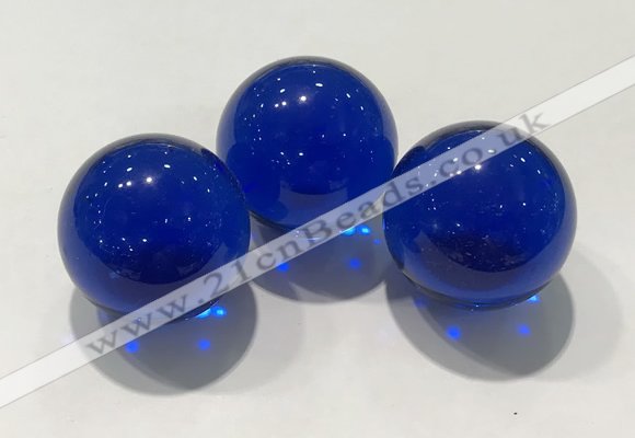 CDN1043 30mm round glass decorations wholesale