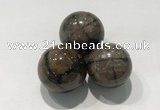 CDN1049 30mm round staurolite decorations wholesale