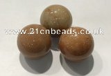 CDN1073 30mm round red aventurine decorations wholesale