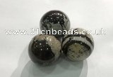 CDN1140 30mm round jasper decorations wholesale