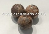 CDN1148 30mm round jasper decorations wholesale