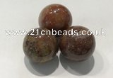 CDN1163 30mm round jasper decorations wholesale