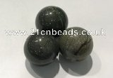 CDN1165 30mm round jasper decorations wholesale