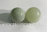 CDN1177 35mm round flower jade decorations wholesale