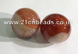 CDN1207 40mm round druzy agate decorations wholesale