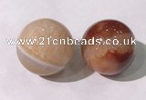 CDN1211 40mm round druzy agate decorations wholesale