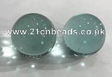 CDN1228 40mm round glass decorations wholesale