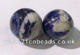 CDN1254 40mm round sodalite decorations wholesale