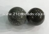 CDN1286 40mm round jasper decorations wholesale