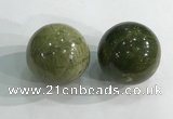 CDN1301 40mm round jasper decorations wholesale