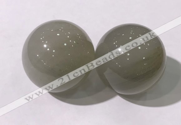 CDN1318 40mm round gemstone decorations wholesale