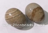 CDN1383 35*45mm egg-shaped picture jasper decorations wholesale