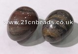 CDN1384 35*45mm egg-shaped jasper decorations wholesale