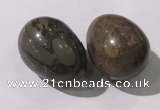 CDN1400 35*45mm egg-shaped tiger skin jasper decorations wholesale