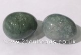 CDN1410 35*45mm egg-shaped green biotite decorations wholesale