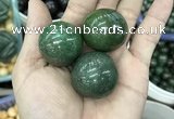 CDN17 30mm round pyrite gemstone decorations wholesale