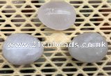 CDN306 30*40mm egg-shaped rose quartz decorations wholesale