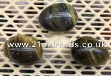 CDN311 30*40mm egg-shaped tiger eye decorations wholesale