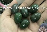 CDN33 18*25mm egg-shaped pyrite gemstone decorations wholesale