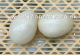 CDN335 35*50mm egg-shaped yellow jade decorations wholesale