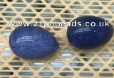 CDN336 35*50mm egg-shaped blue dumortierite decorations wholesale