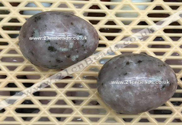 CDN345 35*50mm egg-shaped gemstone decorations wholesale