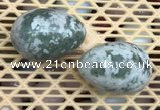 CDN351 35*50mm egg-shaped tree agate decorations wholesale