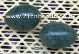 CDN353 35*50mm egg-shaped synthetic gemstone decorations wholesale