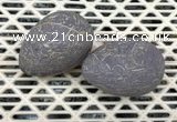 CDN359 35*50mm egg-shaped jasper decorations wholesale