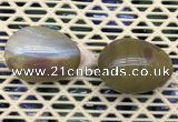 CDN361 35*50mm egg-shaped ocean agate decorations wholesale