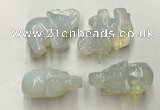 CDN381 20*40*30mm elephant rose quartz decorations wholesale