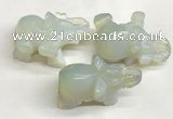 CDN401 25*50*35mm elephant opal decorations wholesale