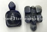 CDN457 38*55*28mm turtle sodalite decorations wholesale