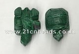 CDN463 38*55*28mm turtle imitation malachite decorations wholesale