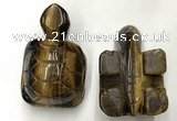 CDN464 38*55*28mm turtle yellow tiger eye decorations wholesale