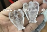 CDN470 30*40mm angel white crystal decorations wholesale