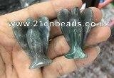 CDN475 30*40mm angel moss agate decorations wholesale