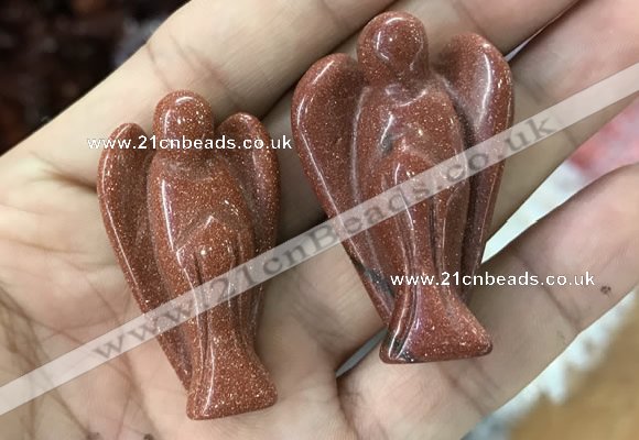 CDN478 30*40mm angel goldstone decorations wholesale