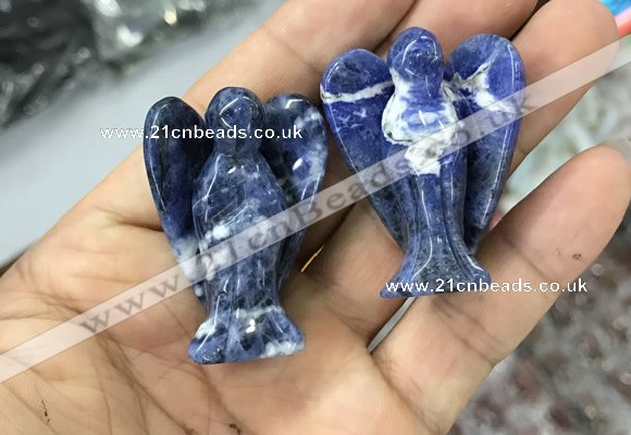 CDN481 30*40mm angel sodalite decorations wholesale