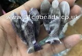 CDN491 35*50mm angel dogtooth amethyst decorations wholesale