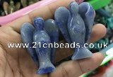 CDN494 35*50mm angel blue aventurine decorations wholesale