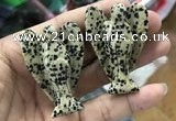 CDN497 35*50mm angel dalmatian jasper decorations wholesale